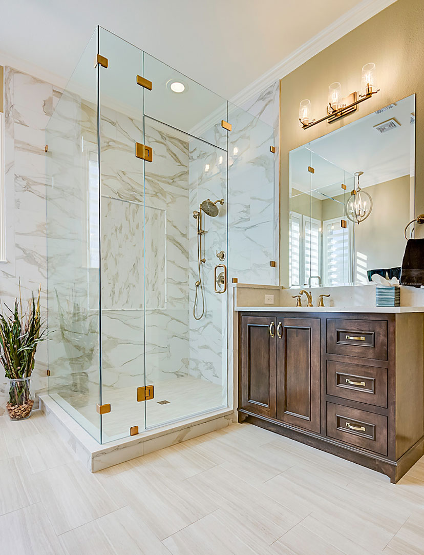 bathroom remodel shower update